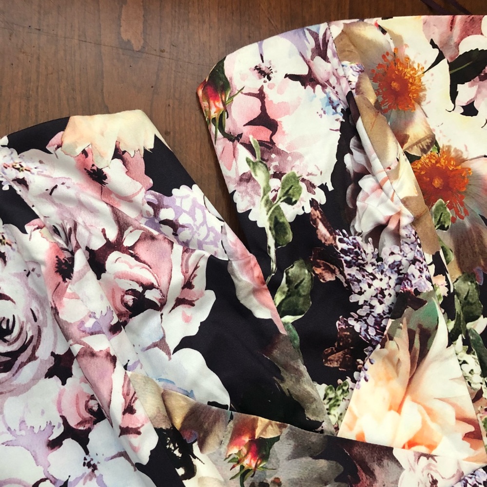 ASOS Strapless High-Waist Floral Dress - Picture 5 of 5